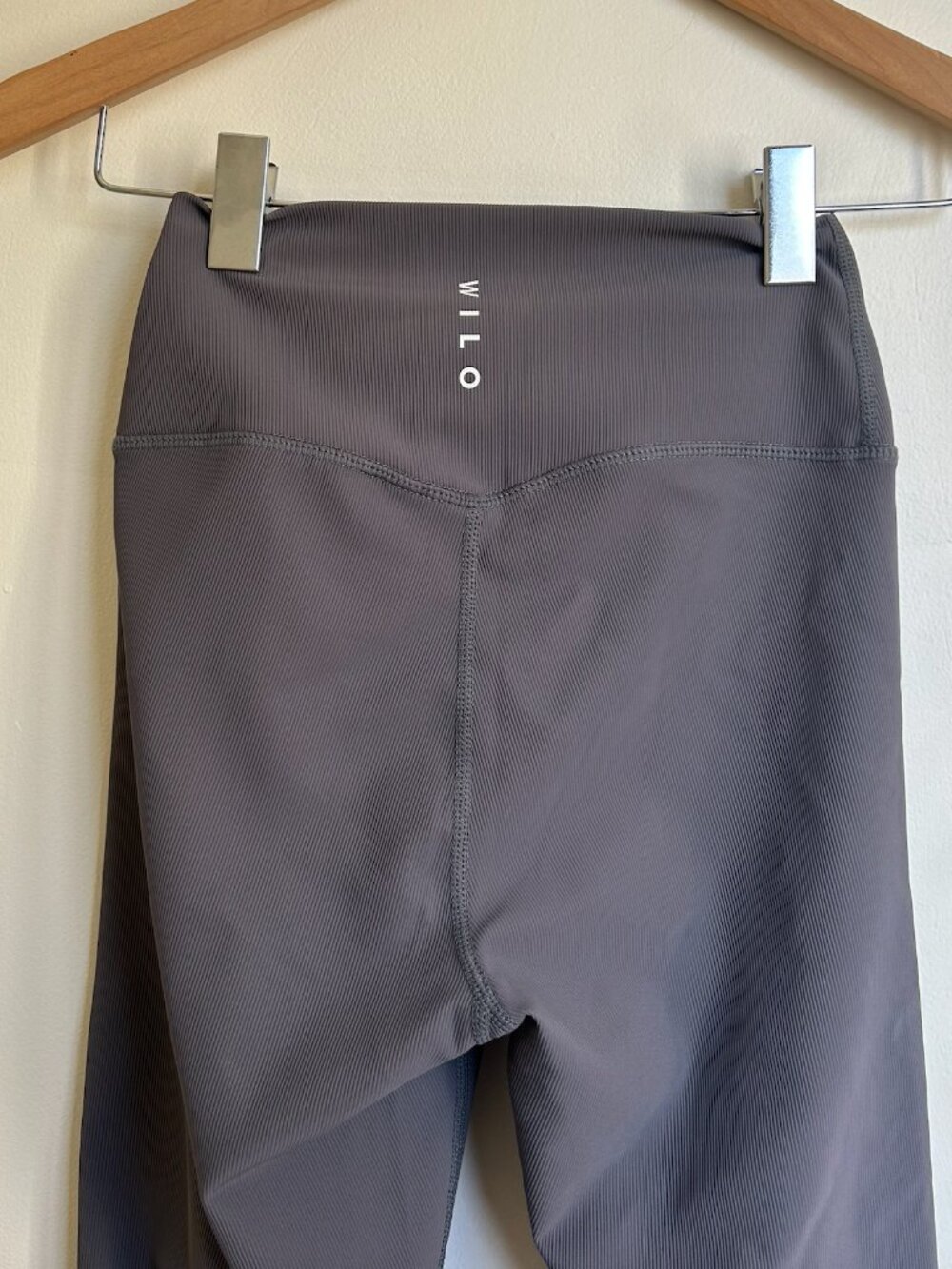 WILO THE LABEL Wellness Club 2pc Set Hoodie & Legging Charcoal Gray XS NWT $166 - Picture 8 of 9